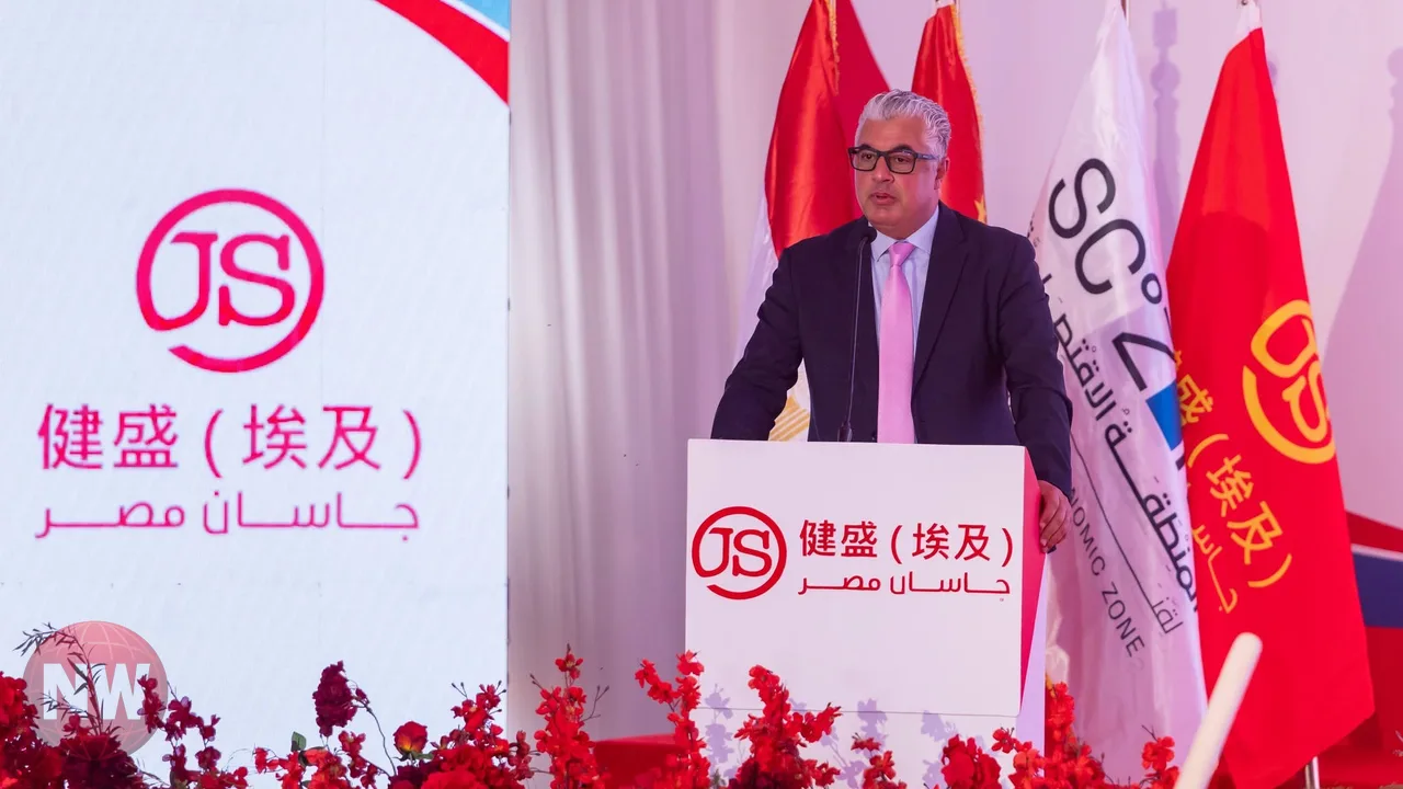 وضع حجر أساس مشروع جاسان جروب بالقنطرة غرب