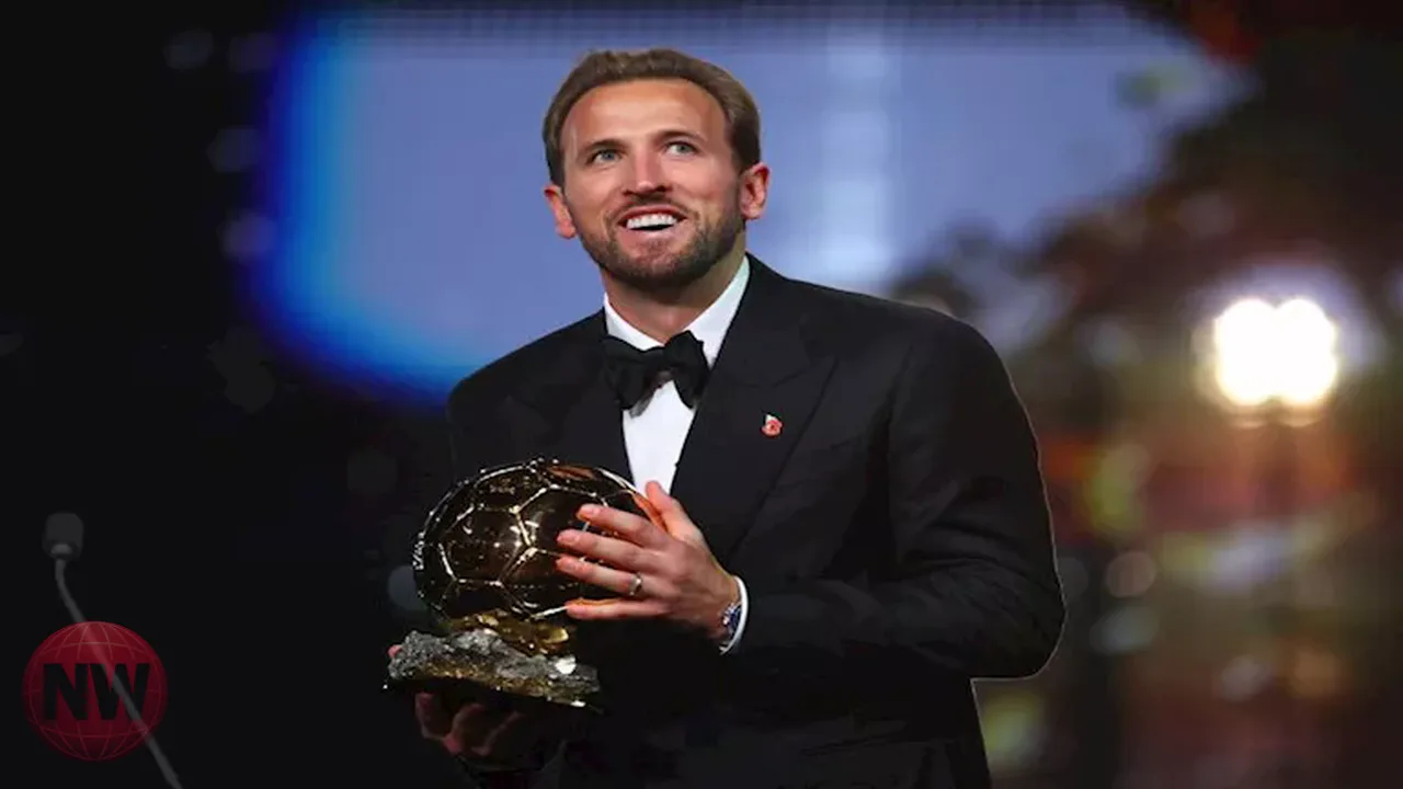 هاري كين يتوج بجائزة الكرة الذهبية لعام 2026