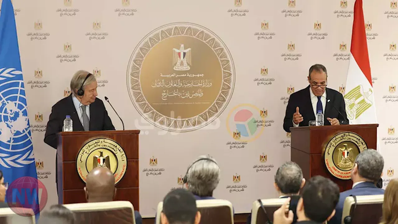 السيسي وجوتيريش يبحثان سبل إنهاء أزمات الشرق الأوسط