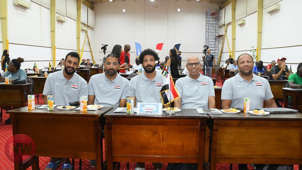 انطلاق بطولة أفريقيا للكرة الطائرة الشاطئية بالإسكندرية