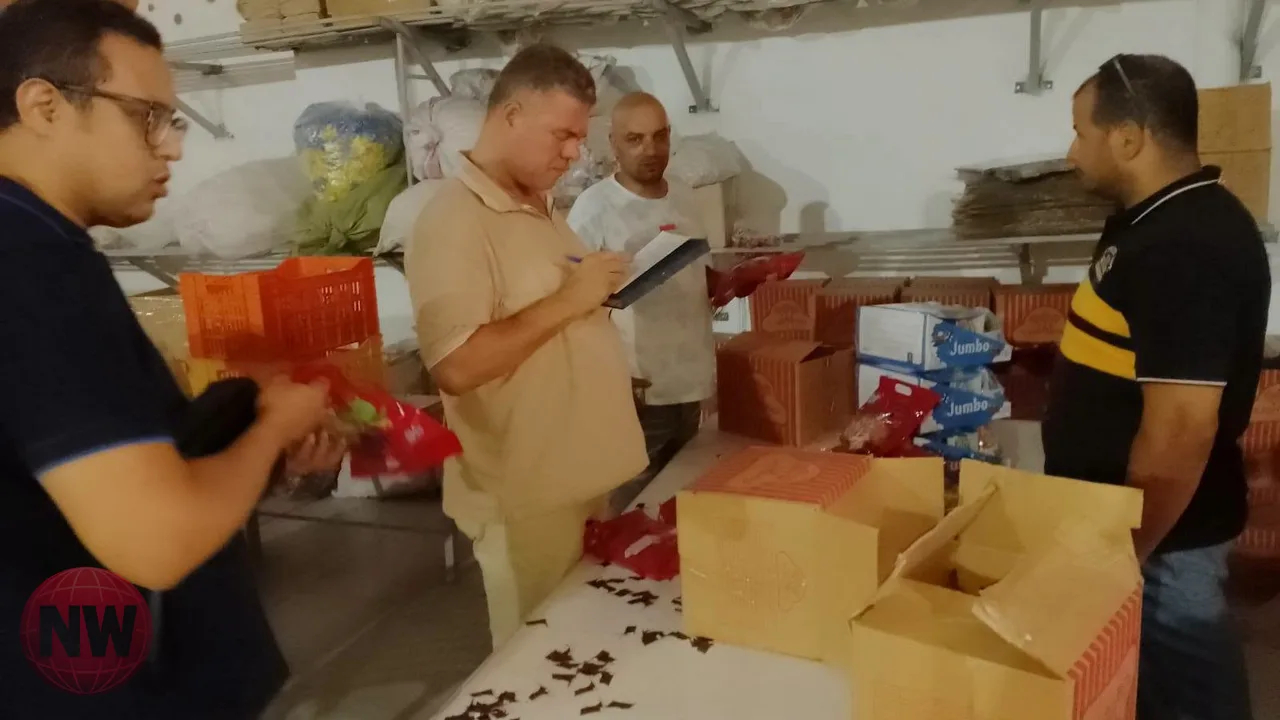 ضبط 18 ألف قطعة حلوى فاسدة ومواد خام بالقليوبية