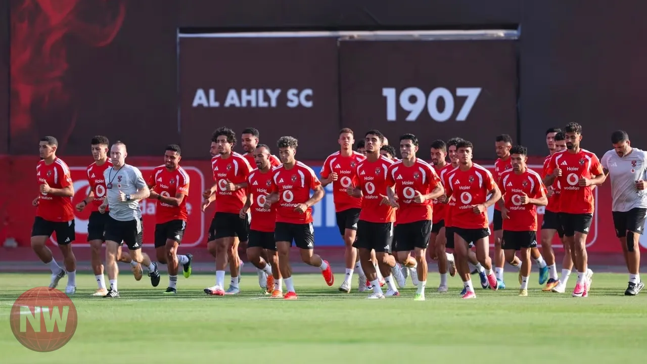 الأهلي يواصل تحضيراته لمواجهة إنبي في الدوري